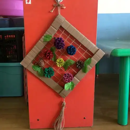 硬纸板环创,环保又创意.