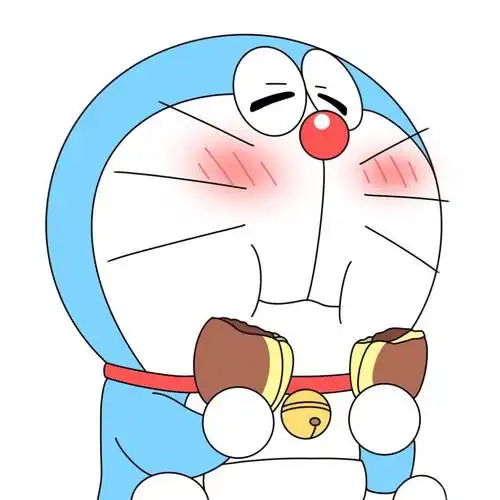 哆啦a梦铜锣烧手绘头像,卡通头像图片-回车桌面