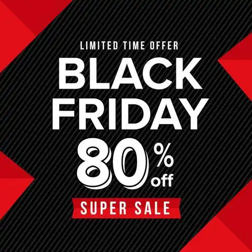 30 黑色星期五促销广告物料素材 black friday sales graphics