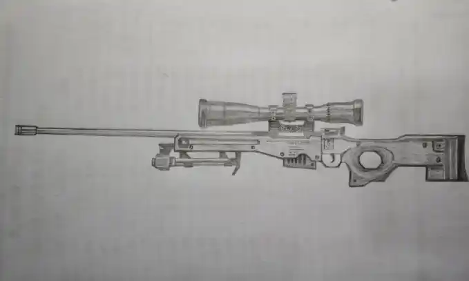 刺激战场:手绘awm我忍了,手绘吉普车也忍了,但图5也太难了吧!