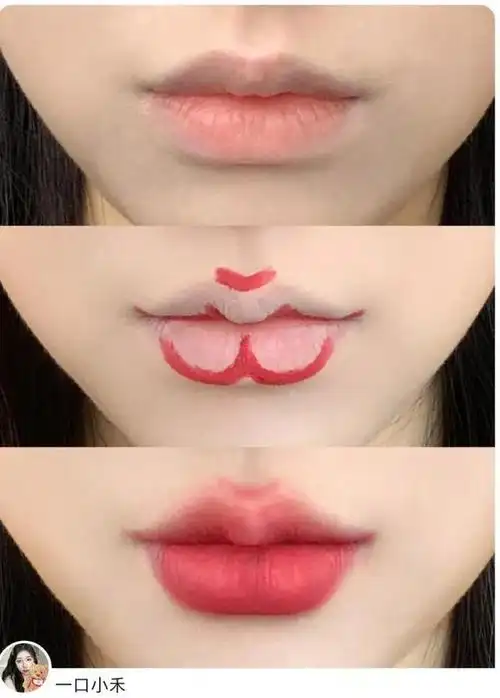 啊啊啊钓系网感花瓣唇!徒手捏出6d微笑唇,很适合手残党