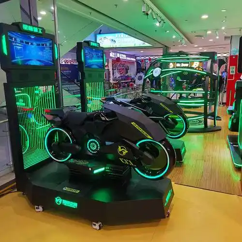 三屏三轴动感vr赛车虚拟驾驶模拟器游乐园竞技联机设备厂家