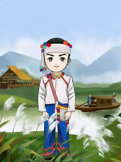 民族团结教育系列67德昂族