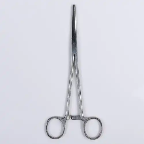 外科手术不锈钢止血钳弯头直头持针防滑组织镊子医用用具