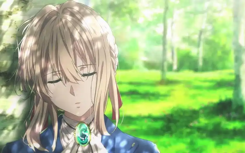 【4k/紫罗兰永恒花园】 花无凋零之日,意无传递之时,爱情亘古不变,紫