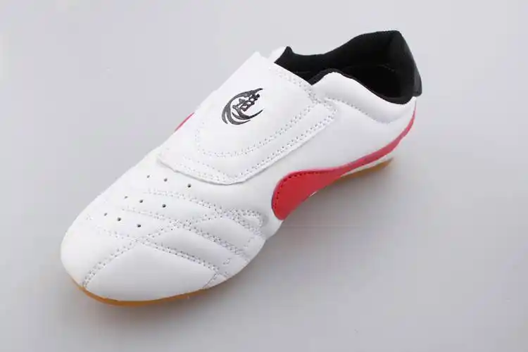 跆拳道的鞋子跆拳道鞋子儿童男童软底女初学成人训练透气防滑武术鞋