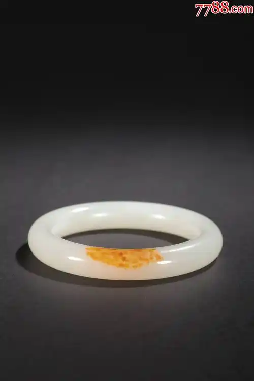 和田玉籽料圆条手镯wa21s30f_价格9000元_第1张_7788商城__七七八八