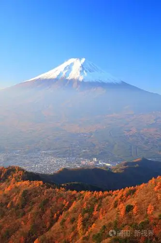 秋天富士山