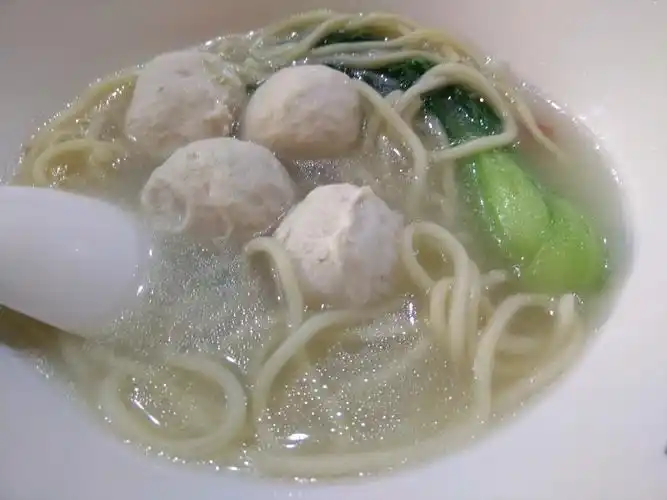 超好吃的鱼丸面