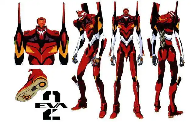 二号机,机甲风让男同胞眼馋,不少人误以为是机器人|凌波丽|eva|奥特曼