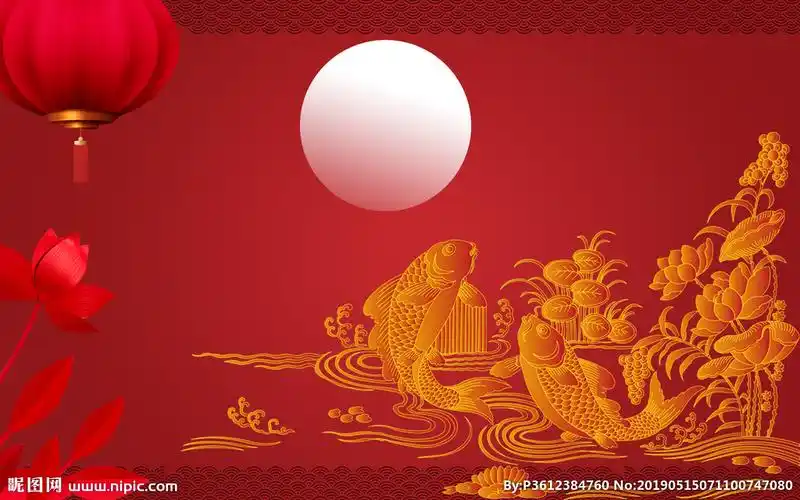 cs6)颜色:rgb48元(cny)×关 键 词:中式鲤鱼跳跃 喜庆背景 鲤鱼跳龙门