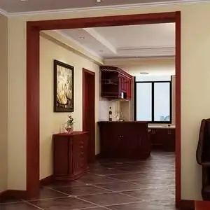 门套包边定制实木线条窗户阳台垭口飘窗进户门套自装烤漆免漆边框