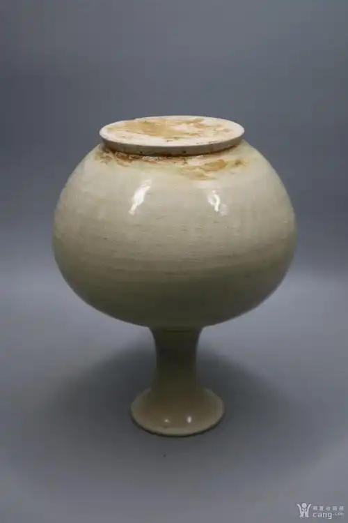 隋白釉长颈瓶 - 瓷器 - 仿古工艺品 - 华夏收藏网