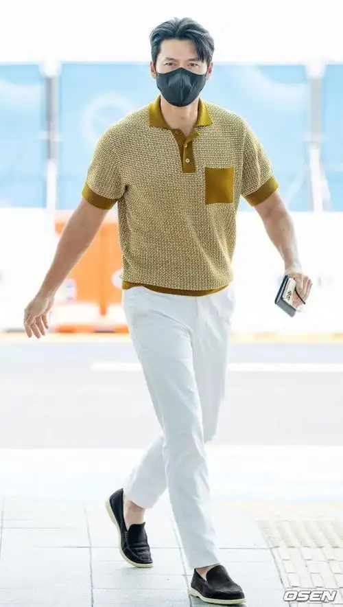 玄彬机场近照难掩好气色气质沉稳魅力不减