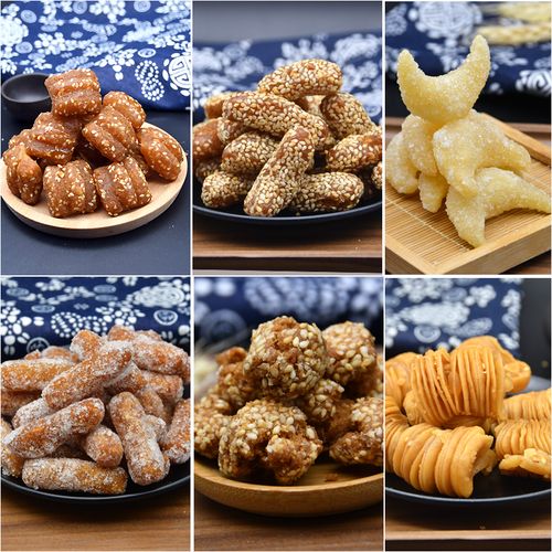 山东老式糖油河南点心糕点手工传统麻花炒糖传统糕点