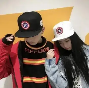 欧美街头嘻哈情侣头像