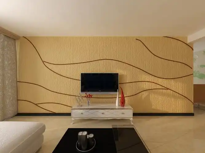 100款硅藻泥电视背景墙效果图2015款客厅电视背景墙装修不再愁