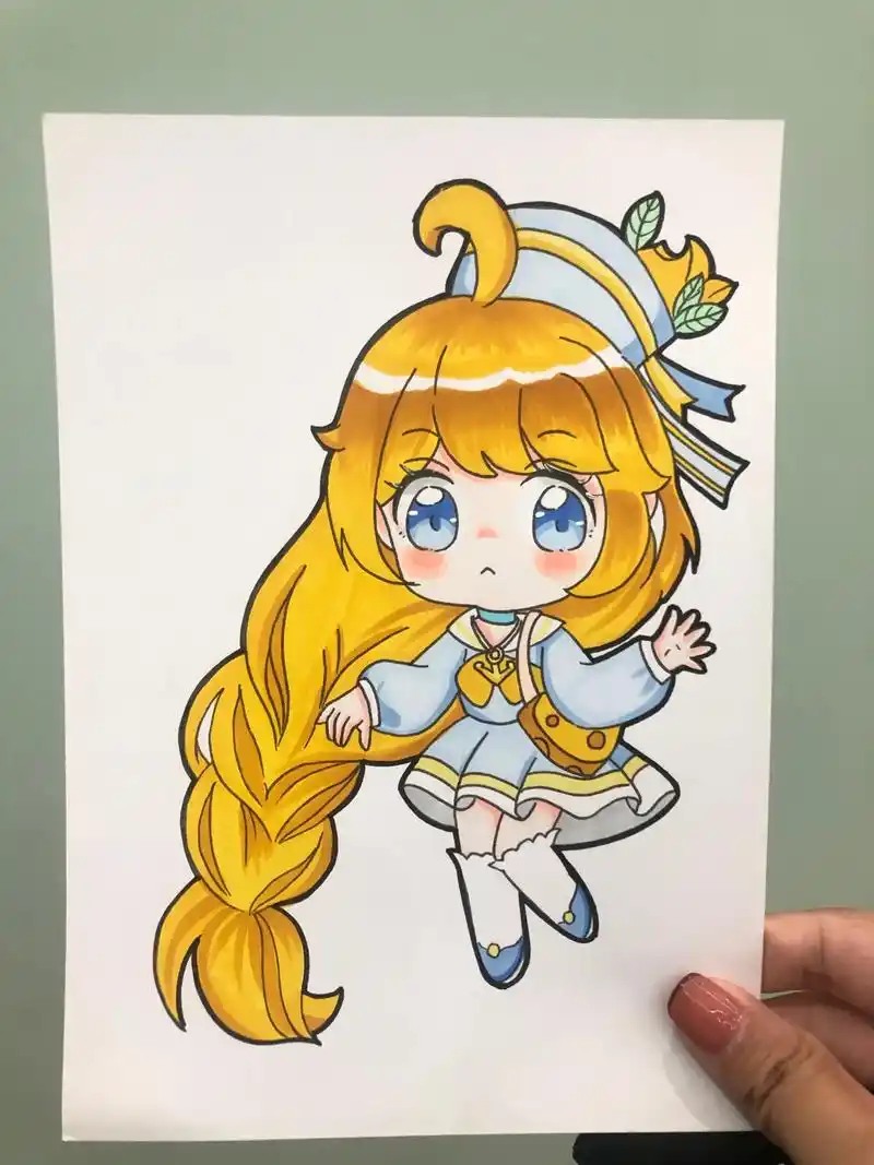 第76幅|q版迷你世界61可瑞儿(附步骤)