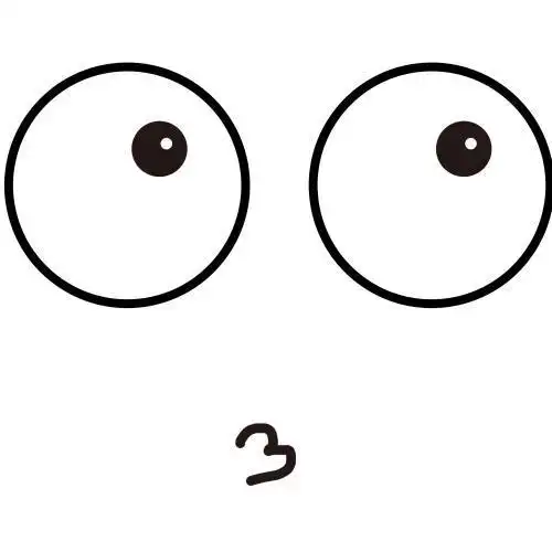 小练习|大眼睛情侣头像大眼睛女生头像简笔画可爱萌的女孩卡通简笔画