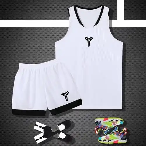 科比篮球服套装男个性定制球服吸湿排汗透气速干篮球衣批发运动服