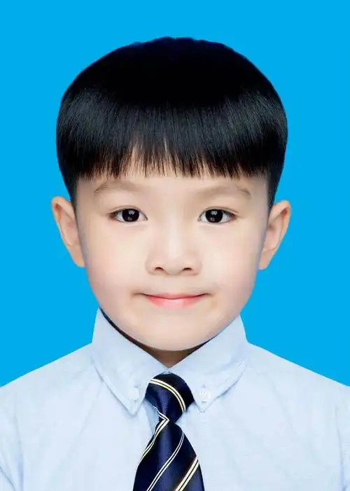 证件照  #小众童装大推荐  童装模版