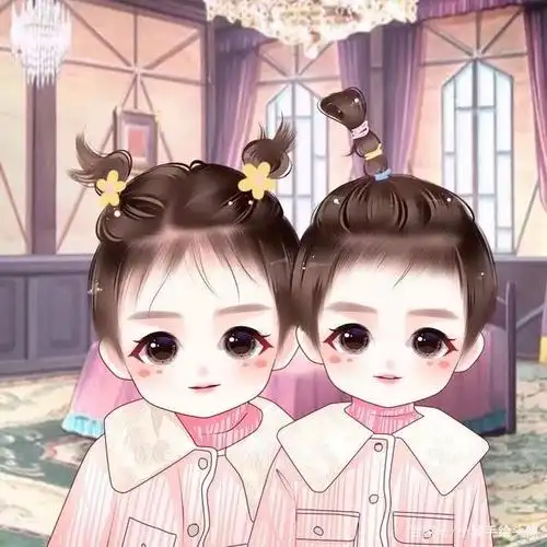 可爱卡通头像,享受精致生活,幸福总会来临