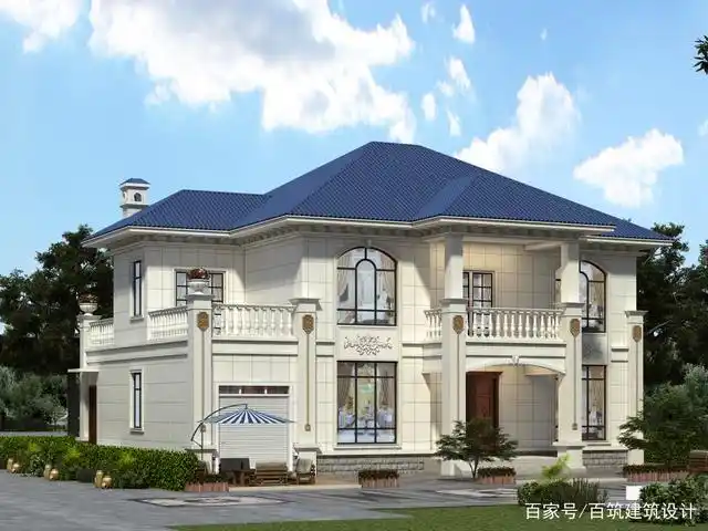 【带车库简欧二层别墅】——家居温馨风