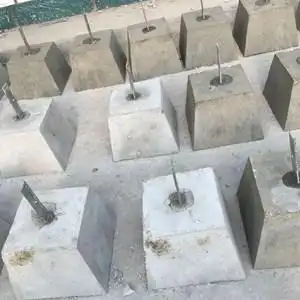 tb4935785802淘宝水泥墩子底座避雷支墩防雷带支架基座屋面国标镀锌