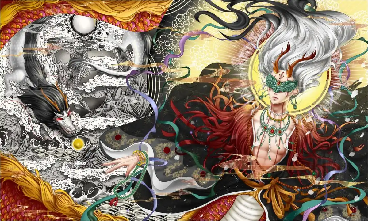 人首蛇身的神话人物?