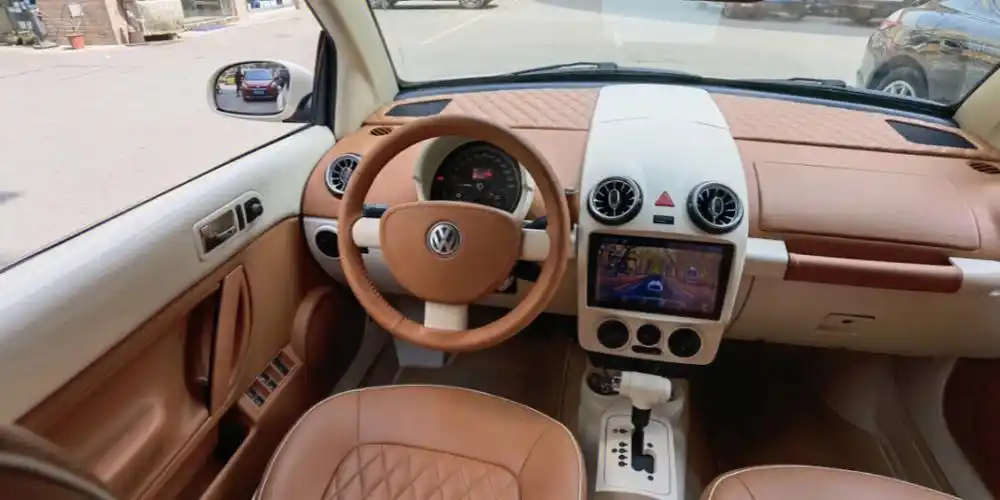 大众甲壳虫  #复古甲壳虫  #甲壳虫内饰改装  座椅 门板 中控台包皮