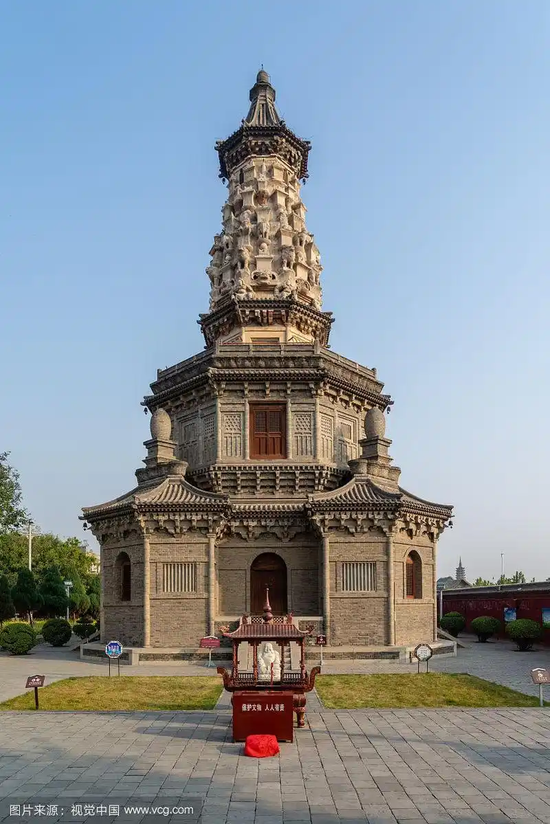 正定古城广惠寺华塔