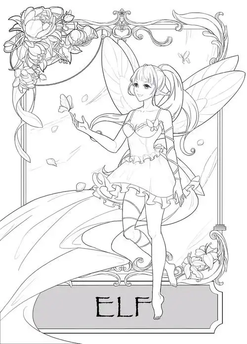 精灵仙子|插画|游戏原画|jaina88 - 原创作品 - 站酷 (zcool)