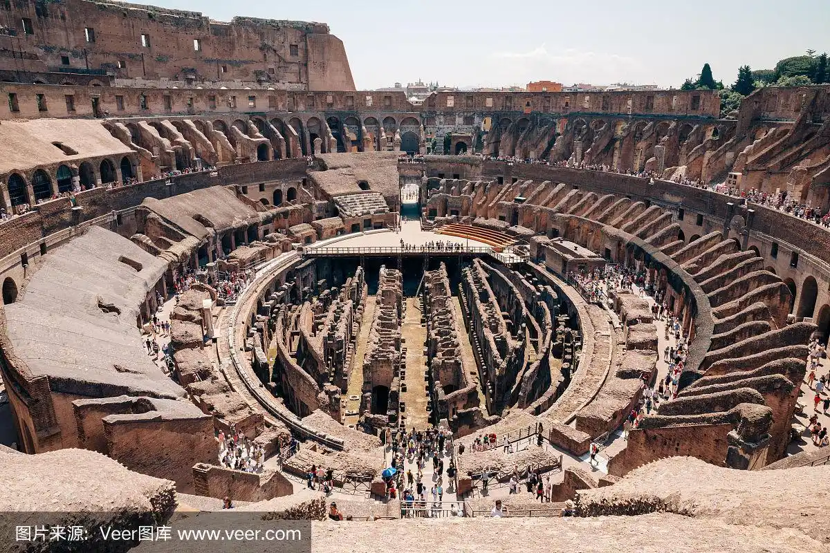罗马斗兽场内部全景