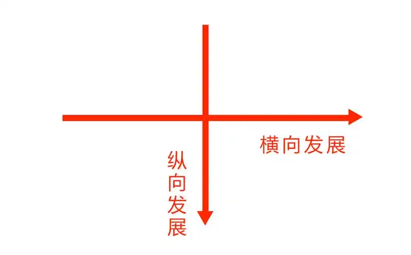 横向发展和纵向发展