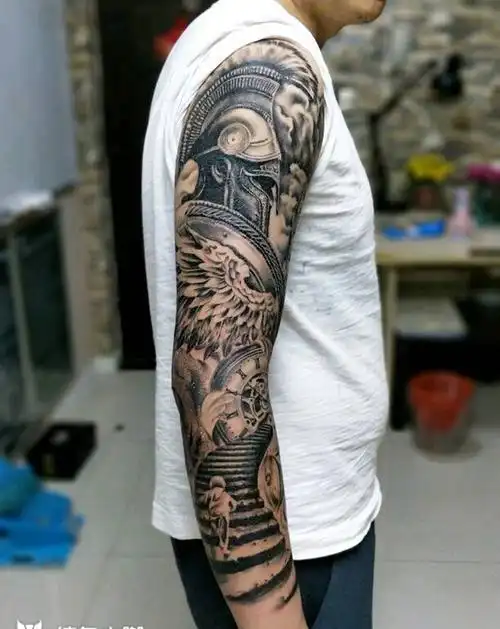 欧美花臂纹身图片