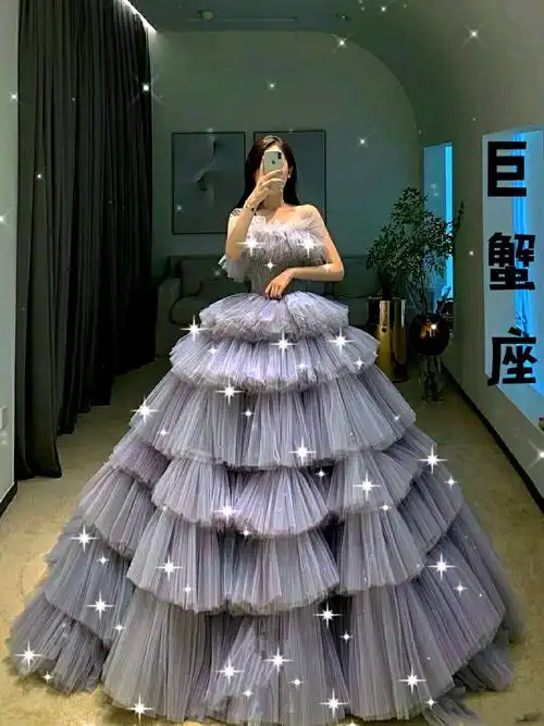 12星座 公主 礼服连衣裙 - 百科全说