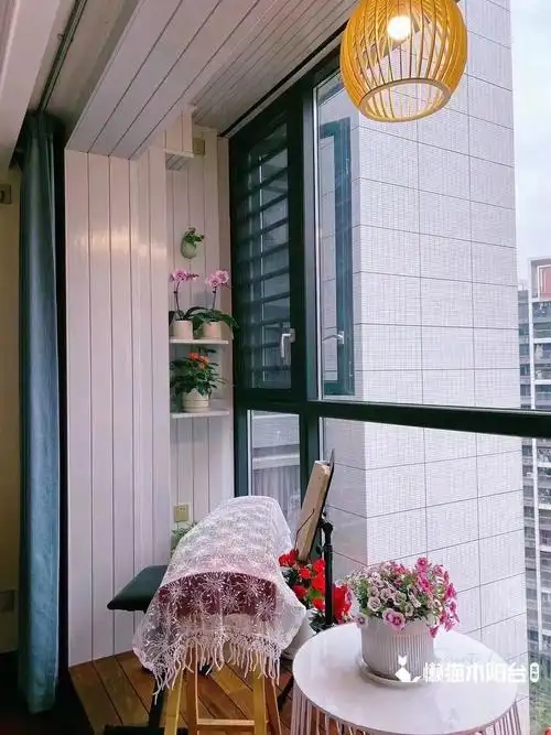 小阳台也可以改造的这么好看