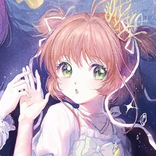 超可爱二次元小仙女闺蜜头像陪你从校服到婚纱熬过年少轻狂