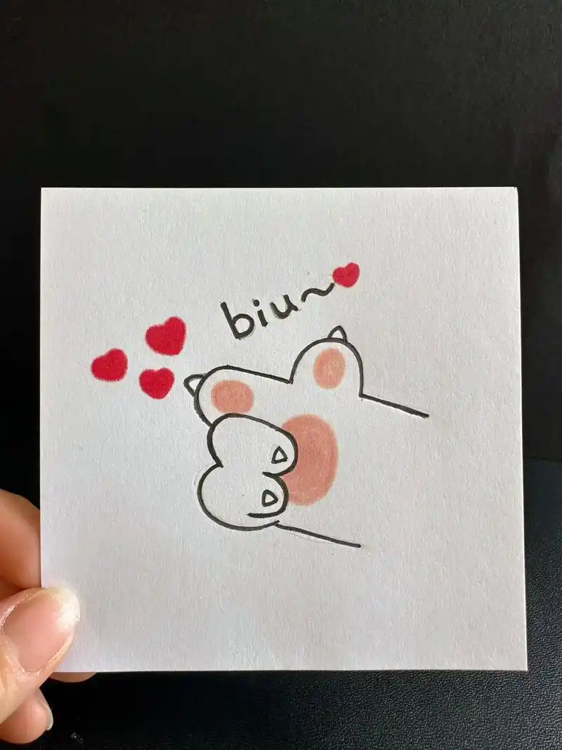 今天来画一个简单的小猫爪