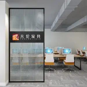 办公室屏风隔断玻璃墙定制-淘宝拼多多热销办公室屏风隔断玻璃墙定制