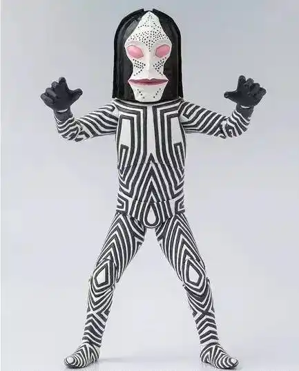 在最初《奥特曼》第28集的剧中被派遣到地球收集人类标本的宇宙人