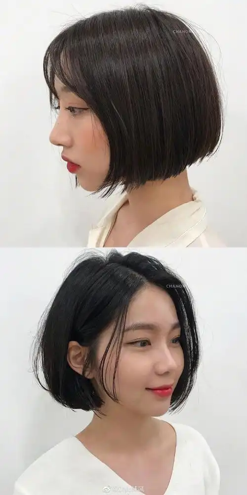 beauty | 不同风格的简约韩系短发造型合集短发造型带来的清爽干练或