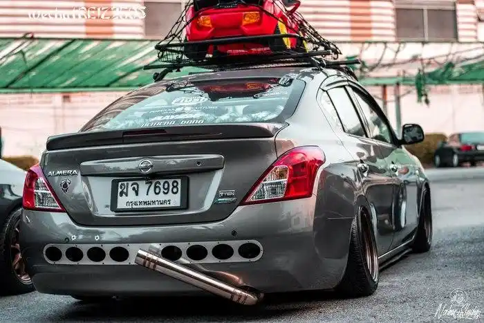 日产阳光改装也疯狂