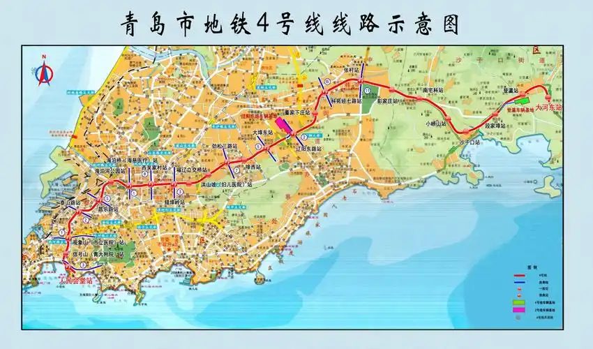 距离通车又近一步青岛地铁4号线首次同步实现供电通信双通