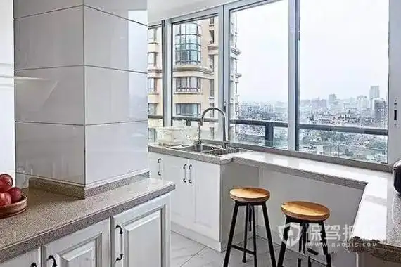 1米宽小阳台怎么改厨房1米宽小阳台改厨房图