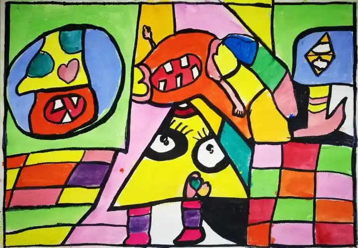 大师画我也画之毕加索的抽象艺术