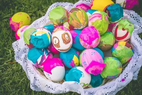 花样繁多的复活节彩蛋图片