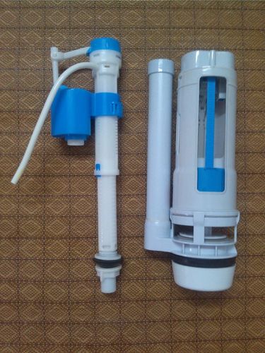 金璐达伸缩进水阀出水排水阀水箱配件双按水箱配件厕所蹲便器静音