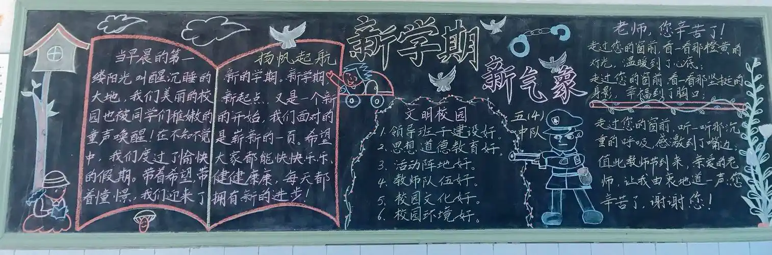 埭头中心小学2020学年第一学期黑板报汇编