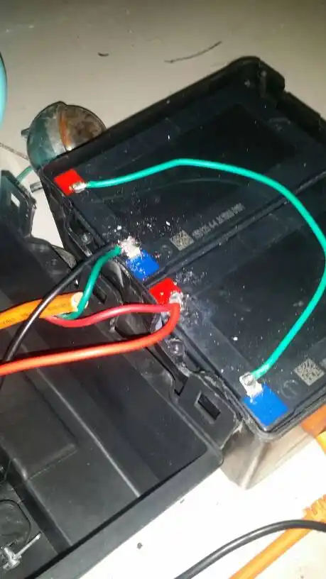 电瓶这样接对吗?